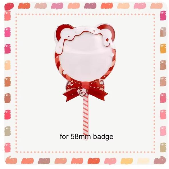 楽天市場】58mm缶バッジ用 キャンディベアー カバー ブルー 透明