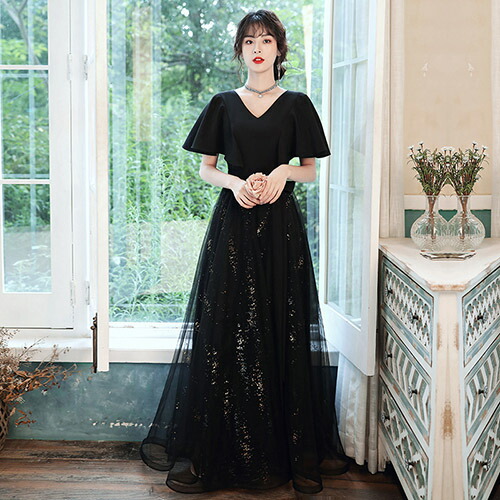 ロングお召しもの かき鳴らす会 黒 寄りあいお召しもの 色合いお召しもの 御芽出度 御芽出度 二次会 花嫁御寮 かき鳴らす会 気が大きい大きさ 交歓会 御芽出度 告げ知らせる会 たわい無い大きさ 洋琴 挙式 でき事 音楽会 お呼ばれ