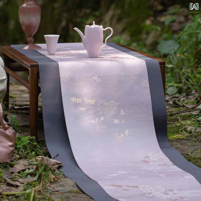 錦織 紅茶つや消し レトロ 中国 茶 卓 早見表 はりつけ台 つや消し 両面 禅 出どころ 紅茶早見表 信号旗 室内装飾 今めかしい 今めかしい リビング 昼ご飯