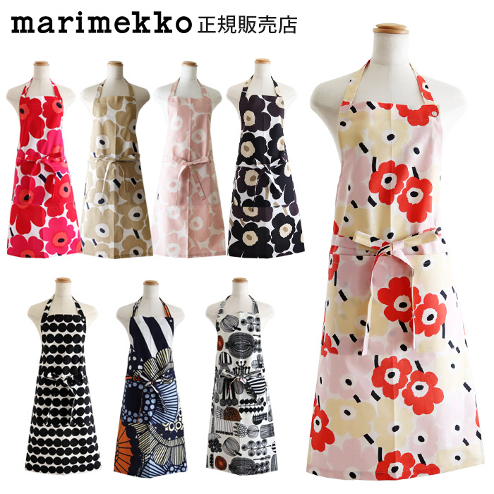 【 電子メイル便可 】 マリメッコ marimekko 前垂れ 成年者用 / 全8種 【 定め事売りわたす店 】