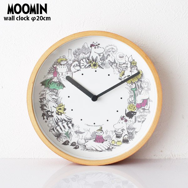 楽天市場】【 MOOMIN × amabro 】SOMETSUKE CLOCK / 染付皿 時計
