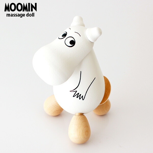 ムーミン ツボ押し MOOMIN PUULELUT ( プーレルット ) マッサージャー / ムーミントロール 木製 雑貨 置物 ツボ押し 健康 グッズ 【 メール便不可 】画像