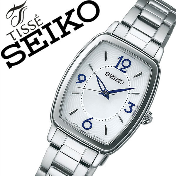 セイコー腕時計 SEIKO時計 SEIKO 腕時計 セイコー 時計 ティセ TISSE レディース ホワイト SWFA159 [メタル ベルト ソーラー 防水 シルバー ブルー ギフト バーゲン プレゼント ご褒美][おしゃれ 腕時計]