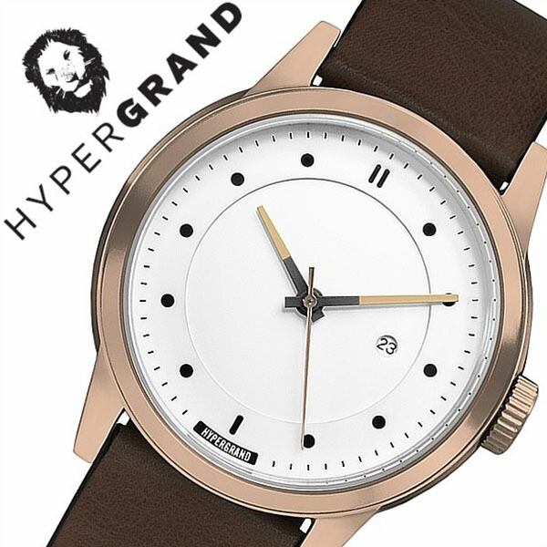 ハイパーグランド 腕時計 HYPERGRAND 時計 ハイパー グランド HYPER GRAND マーベリック シリーズ クラシック レザー MAVERICK SERIES CLASSIC LEATHER メンズ レディース CW3H4RWBRW 人気 ブランド ベルト 革 ピンクゴールド 北欧【FK2020_1】