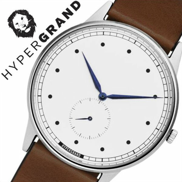 即納特典付き ハイパーグランド 腕時計 Hypergrand 時計 ハイパー グランド 時計 Hyper Grand 腕時計 シグネチャー クラシックレザー Signature Classic Leather メンズ レディース ホワイト Cwsgswbrw カジュアル ファッション シンガポール 替えベルト時計