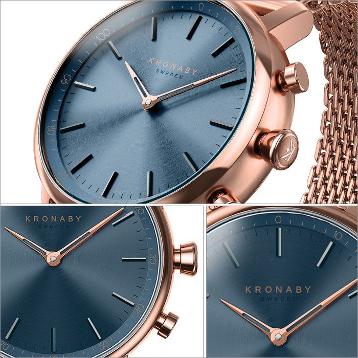 腕時計 キャラット Kronaby Carat クォーツ 時計 機械式 自動巻き 北欧 クロナビー ユニセックス A1000 1918 クロナビー腕時計 Kronaby時計 ブルー 正規品 スマホ ウォーキング ミニマル 運動 ステンレス スマートウォッチ ラウンド アプリ カレンダー Gps 腕時計の 腕時計 キャラット Kronaby Carat クォーツ 時計 機械式 自動巻き 北欧 クロナビー ユニセックス A1000 1918 クロナビー腕時計 Kronaby時計 ブルー 正規品 スマホ ウォーキング ミニマル 運動 ステンレス スマートウォッチ ラウンド アプリ カレンダー Gps 腕時計の