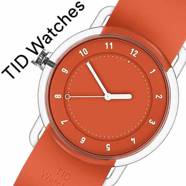 値引 楽天市場 ティッドウォッチズ 腕時計 Tidwatches 時計 ティッド ウォッチズ 時計 Tid Watches 腕時計 ナンバースリー No3 メンズ レディース オレンジ Tid03 38or 正規品 人気 クリア ラバー 夏 ティッドウォッチシンプル おしゃれ カスタム 送料無料 腕時計