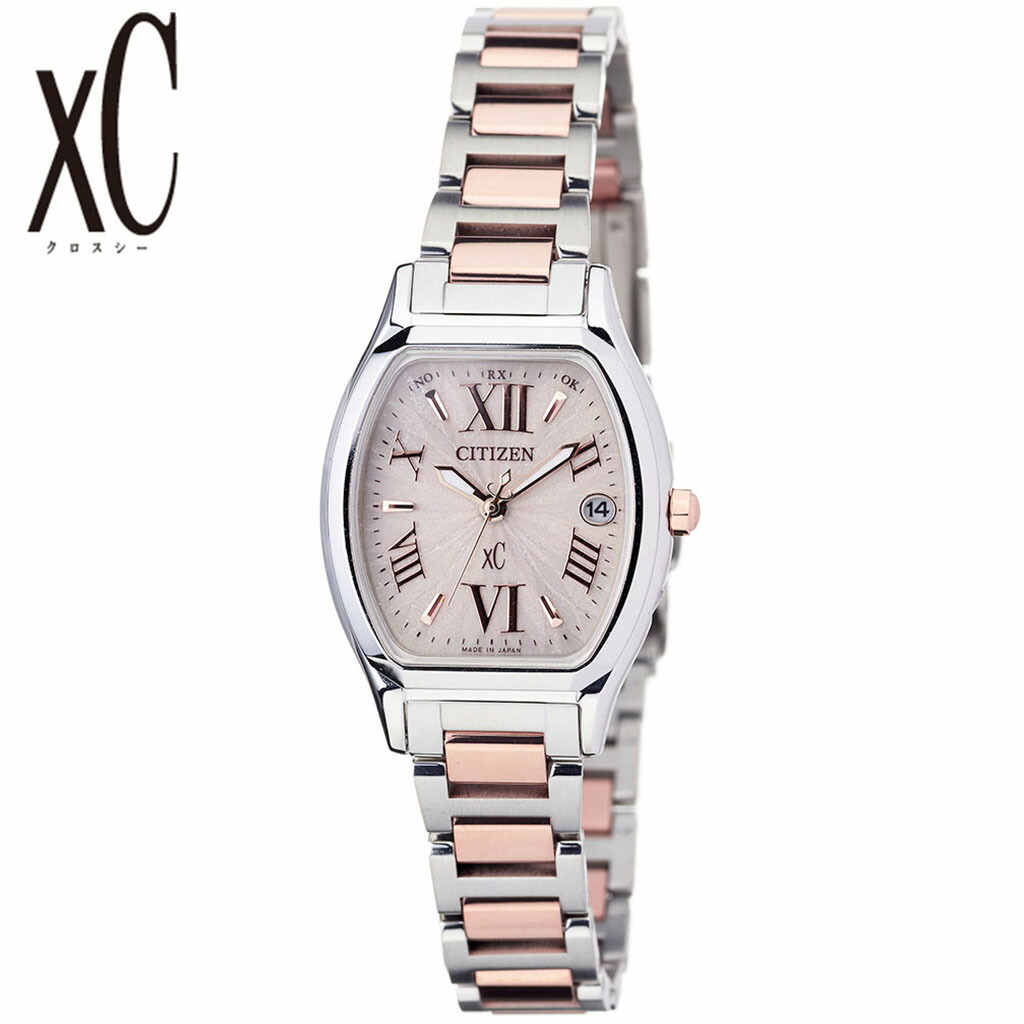 5年保証対象 シチズンクロスシー 自動巻き Xc時計 シチズン 時計 クロスシー時計 シチズンxc腕時計 Citizen ソーラー電波 Xc腕時計 クロスシー 時計 クロスシー 腕時計 ティタニア ライン Xc Titania Line レディース ピンク Es8154 55w ソーラー電波時計 マスコミ 新作