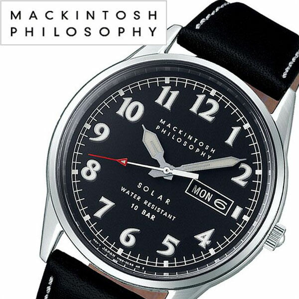 お礼や感謝伝えるプチギフト Mackintoshphilosophy 腕時計 マッキントッシュフィロソフィー 時計 送料無料 レザー 革 スーツ ビジネス ロンドン マニッシュ ブランド ファッション Fbzd9 ブラック メンズ 腕時計 Philosophy Mackintosh 時計 フィロソフィー