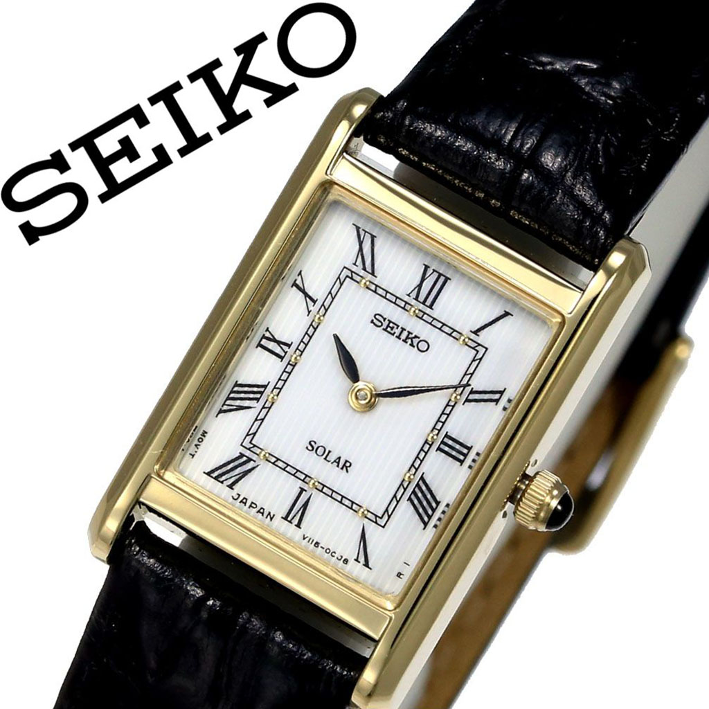 セイコー 腕時計 Seiko 時計 レディース 女性 向け ポールスミス 腕時計 ペアウォッチ 彼女 嫁 妻 Sup250 アンティーク ウォッチ 調 レトロ スクエア スクエア型 レクタン 四角 小ぶり 華奢 軽量 かわいい おしゃれ レザー 革 ベルト 人気 ブランド