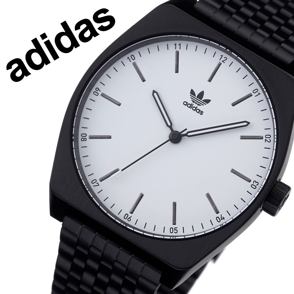 値引きする アディダス オリジナルス 腕時計 Adidas Originals 時計 アディダス時計 Adidas腕時計 プロセスエム1 Process M1 メンズ レディース 男性 女性 ホワイト Z02 005 00 人気 ブランド ラウンド シンプル アナログ カジュアル スポーツ ウォッチ ギフト プレゼント