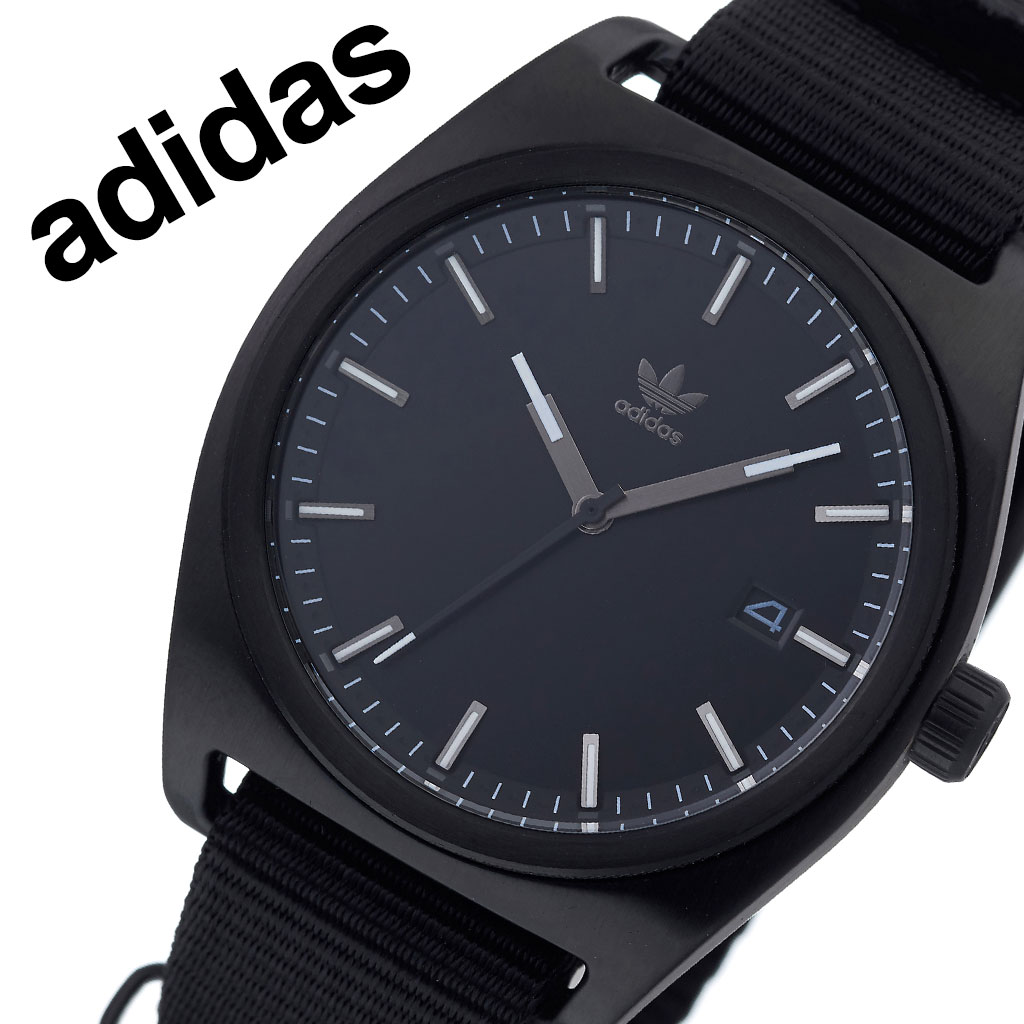 最高の アディダス オリジナルス 腕時計 Adidas Originals 時計 アディダス時計 Adidas腕時計 プロセス Process W2 メンズ レディース 男性 女性 ブラック Z09 2341 00 人気 ブランド ラウンド シンプル アナログ カジュアル スポーツ ウォッチ ギフト プレゼント