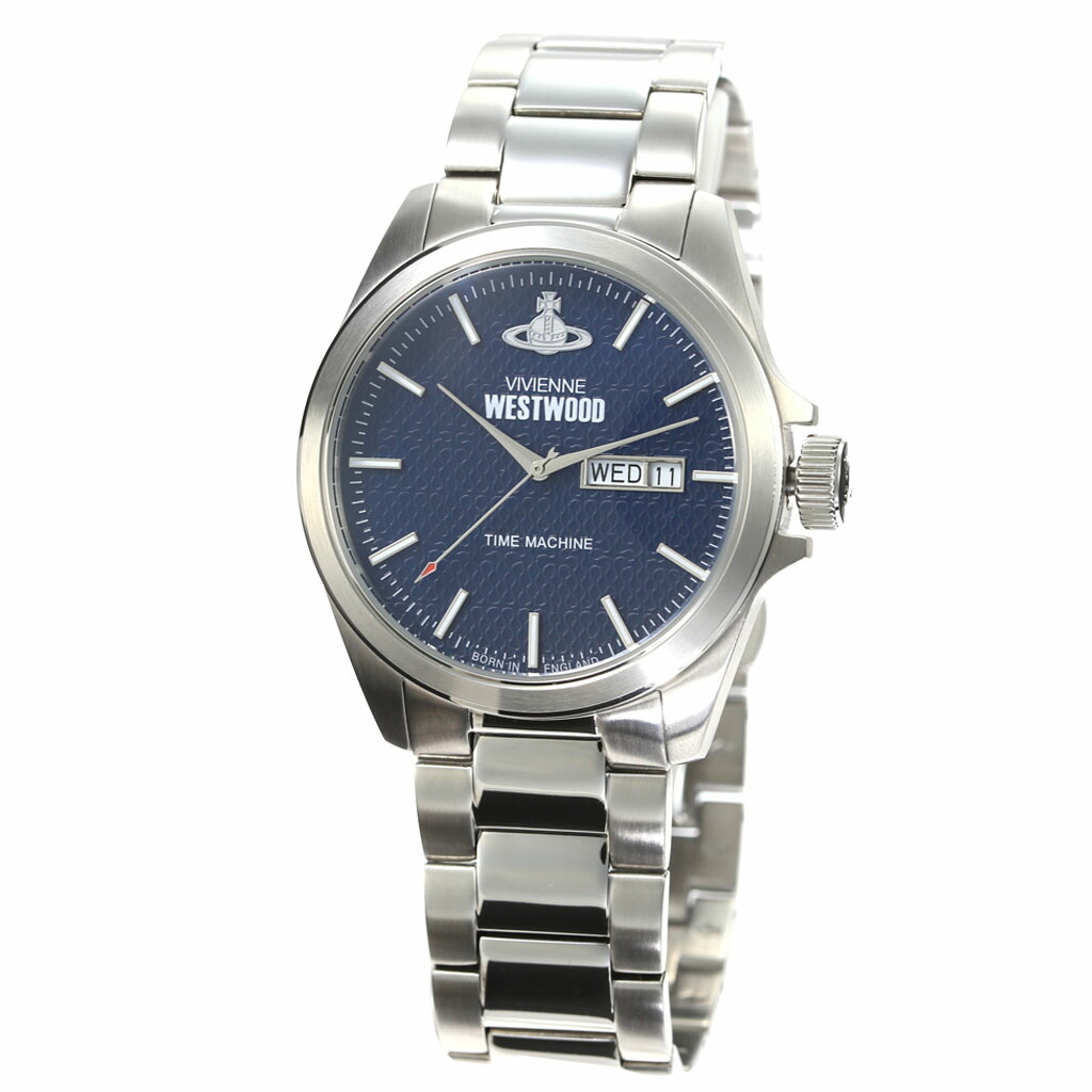 ヴィヴィアンウエストウッド 腕時計 Viviennewestwood 時計 ヴィヴィアン ウエストウッド Vivienne Westwood ヴィヴィアンウェストウッド メンズ ブルー Vv063nvsl 人気 ブランド おすすめ ビビアン 彼氏 旦那 夫 プレゼント メタル シルバー Painfreepainrelief Com