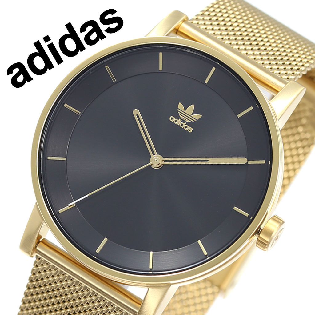 新発 アディダス オリジナルス 腕時計 Adidas Originals 時計 アディダス時計 Adidas腕時計 ディストリクト ｍ1 メンズ レディース ブラック Z04 1604 00 人気 ブランド 防水 かわいい 可愛い シンプル クラシック スポーツブランド スポーツメーカー ユニセックス