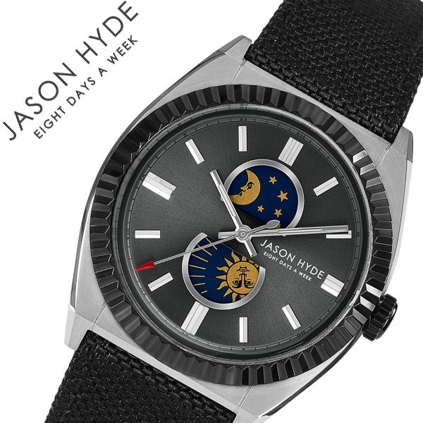 ジェイソン・ハイド 腕時計 JASON HYDE 時計 ジェイソンハイド ジェイソン ハイド ルナティコ LUNATICO メンズ ブラック JH41002 [ 人気 ブランド おすすめ オーガニック ヴィーガン エシカル ファッション 天然コルク 防水 彼氏 夫 記念日 ]【FK2020_3】｜腕時計ギフトのパピヨン