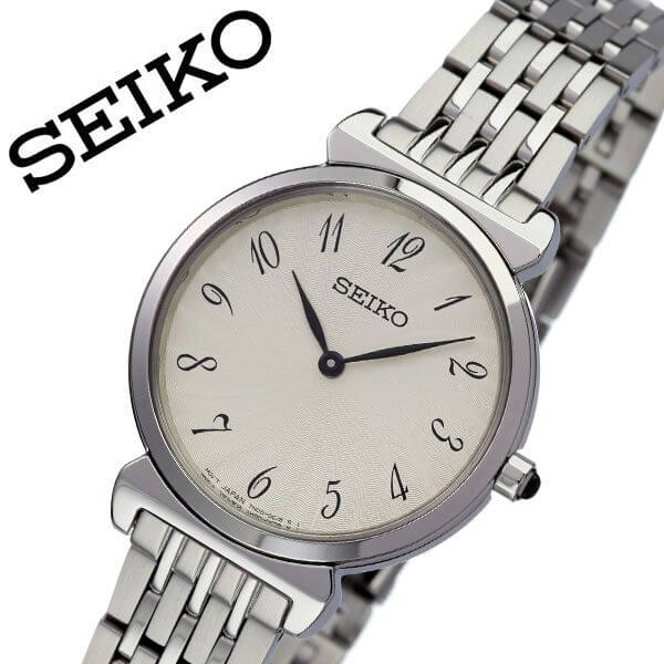 セイコー 自動巻き 腕時計 Seiko 通販 機械式 時計 セイコー時計 Seiko腕時計 レディース ホワイト Sfq801p1 人気 ブランド ラウンド アナログ 彼女 妻 嫁 逆輸入 海外限定 逆輸入 海外 海外セイコー 定番 おしゃれ ファッション シンプル フォーマル オフィスカジュアル