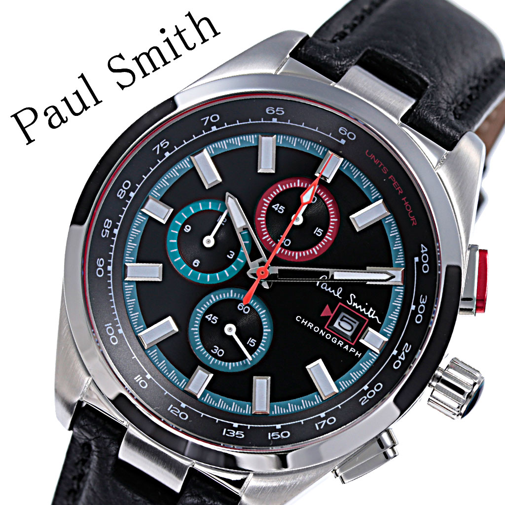 お歳暮 ポールスミス 腕時計 Paulsmith 時計 ポール スミス 時計 Paul Smith 腕時計 メンズ ブラック Ps 人気 ブランド おすすめ 防水 レザー ベルト カジュアル シンプル 上品 クラシカル オシャレ クロノグラフ スーツ 仕事 オフィスカジュアル プレゼント 送料