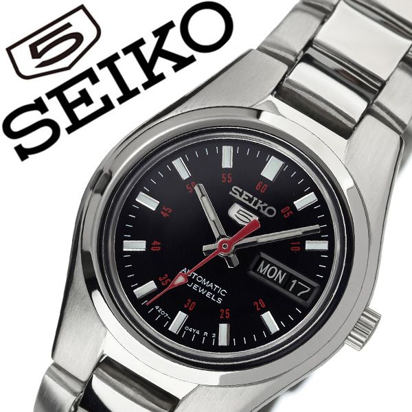 最新の激安 セイコー 腕時計 Seiko 時計 セイコー時計 Seiko腕時計 セイコーファイブ Seiko5 レディース ブラック Symc27k1 人気 ブランド おすすめ 防水 ステンレス ベルト メタル カレンダー 逆輸入 限定 社会人 仕事 スーツ 彼女 妻 嫁 奥さん 大人 スタイリッシュ