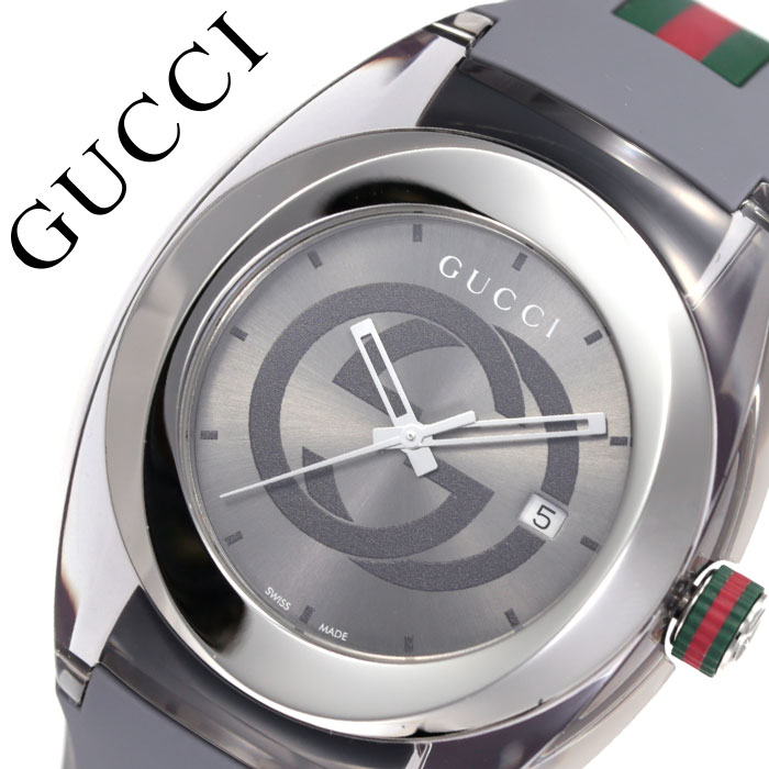 グッチ 腕時計 GUCCI 時計 シンク SYNC メンズ レディース 男性 女性 向け グレー YA137109A [ 人気 ブランド ペアウォッチ おすすめ 高級 ファッション カジュアル おしゃれ スイス製 トレンド 流行 恋人 彼氏 彼女 妻 旦那 プレゼント ギフト ]送料無料【watchbeauty3】 32,175円