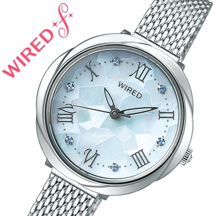 人気ブランド 5年保証対象商品 セイコー 腕時計 Seiko 時計 セイコーアルバ ワイアード エフ Alba Wired F レディース モザイクブルー Agek460 人気 ブランド 正規品 シンプル かわいい 大人 華奢 小さめ メタル 金属 バンド ベルト 仕事 スーツ 社会人 誕生日