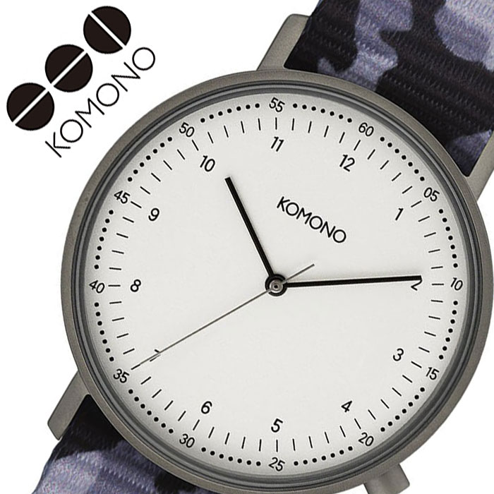 超目玉 コモノ 腕時計 Komono 時計 ルイス Lewis メンズ レディース ホワイト Kom W40 人気 ブランド 正規品 ラウンド 丸型 シンプル カジュアル ファッション 流行 トレンド カップル おそろい ペア 記念日 誕生日 バースデー プレゼント ギフト 公式店舗