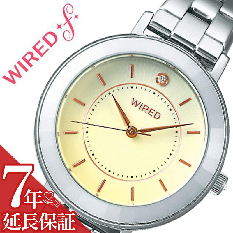 激安先着 5年保証対象商品 セイコー 腕時計 Seiko 時計 ワイアードエフ Wired F レディース ホワイト イエローグラデーション Agek463 正規品 人気 ブランド 小さめ 小型 華奢 かわいい 大人 シンプル 夏 女性 ファッション スーツ 仕事 誕生日 お祝い プレゼント