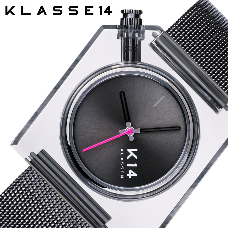 クラス14 腕時計 KLASSE14 時計 イレギュラリー スクエア マリオ ノービル IRREGULARLY SQUARE Mario Nobile 40mm メンズ 男性 彼氏 夫 レディース 女性 妻 彼女 母 ユニセックス ブラック WKF20GU001M 人気 個性的 おしゃれ ペア 仕事 プレゼント ギフト 送料無料