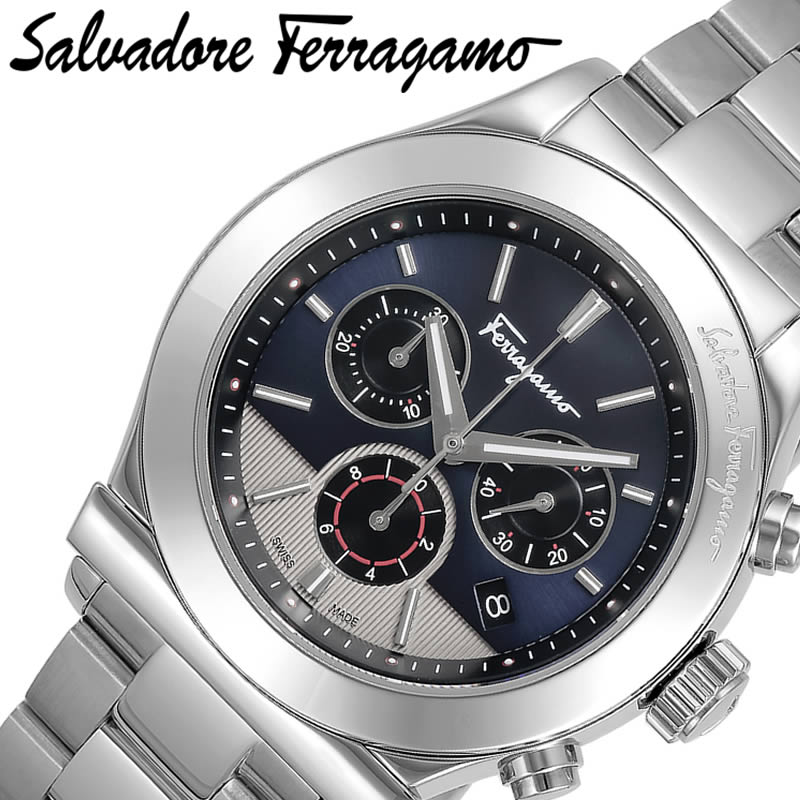 安い購入 サルバトーレフェラガモ 腕時計 Salvatore Ferragamo 時計 サルバトーレフェラガモ Salvatore Ferragamo 18 メンズ ネイビー Sffm013 人気 おすすめ 高級 ブランド 大人 かっこいい メタル ベルト フォーマル ドレス ビジネス 就職 祝い 仕事 彼氏