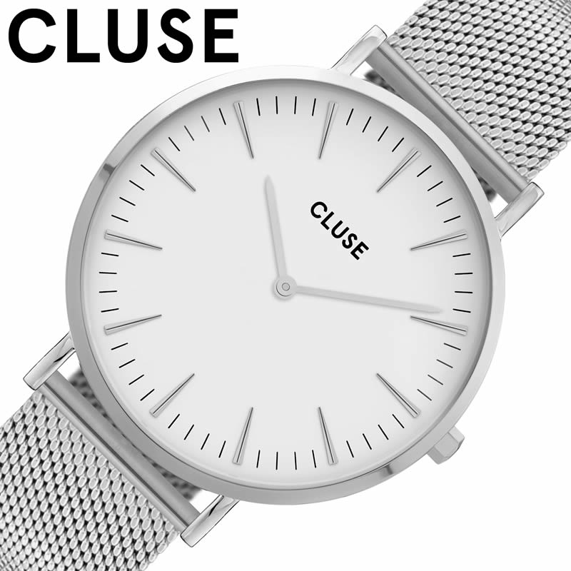 気質アップ クルース 腕時計 Cluse 時計 クルース時計 Cluse腕時計 ボーホーシック Boho Chic レディース ホワイト Cw0101201002 可愛い 人気 ブランド 金属ベルト カジュアル コーデ シンプル 華奢 小さめ 小ぶり 彼女 嫁 妻 誕生日 記念日 プレゼント 新品即決