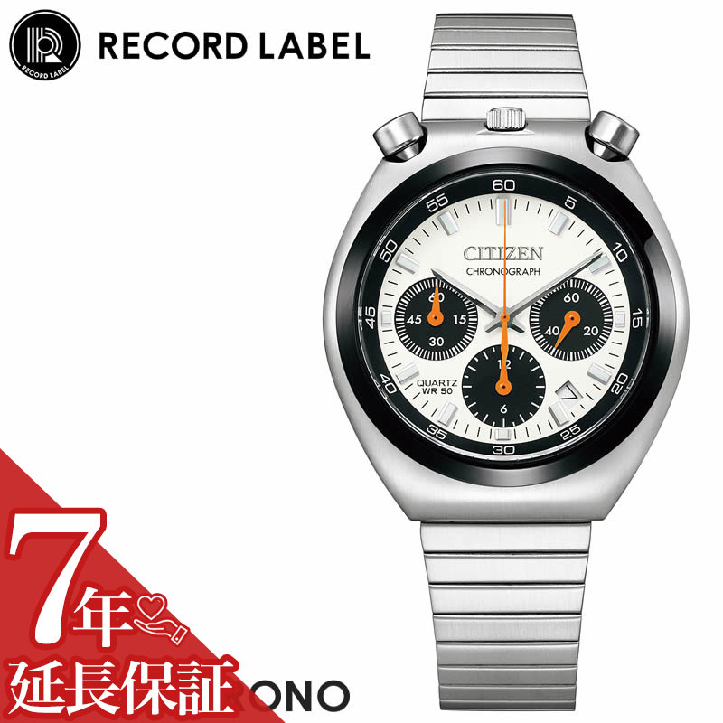 シチズン 腕時計 CITIZEN COLLECTION 時計 シチズン レコードレーベル ツノクロノ ブルヘッド RECORD LABEL TSUNO CHRONO 男性 向け メンズ AN3660-81A 人気 おすすめ おしゃれ ブランド プレゼント ギフト|腕時計ギフトのパピヨン