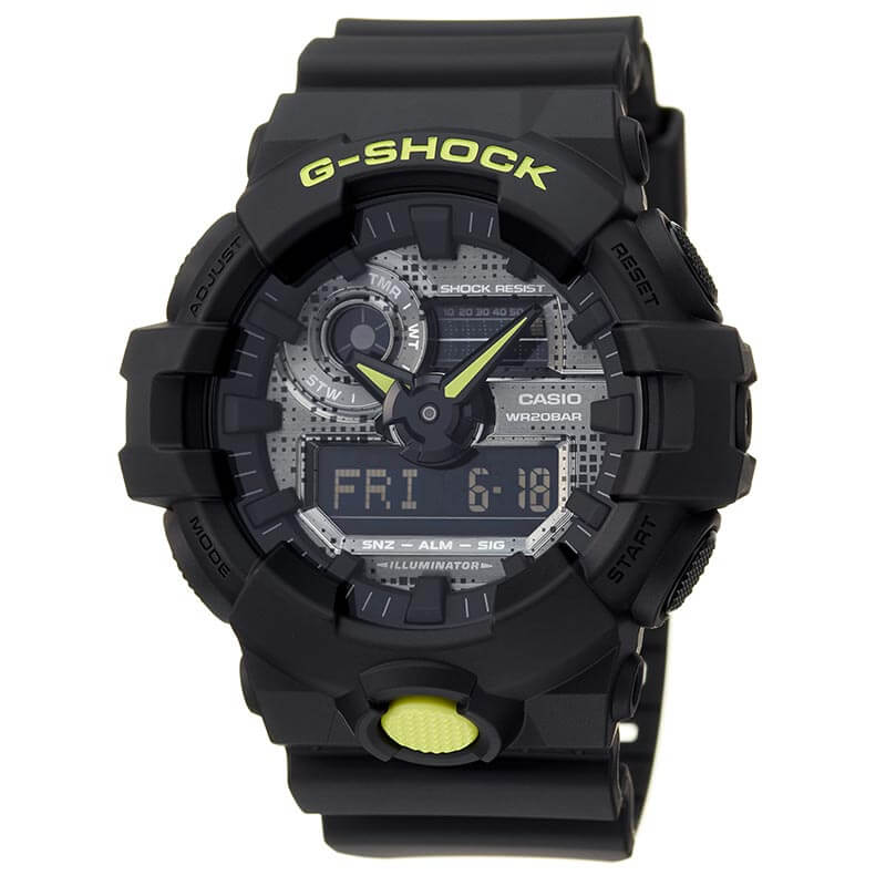 当日マーケッティング カシオ 腕時辰儀 Casio 時計 カシオ Casio ジー 振盪 Gショック G Shock Ga 700 男子 向け メンズ Ga 700dc 1a アナログ 流行 おすすめ おしゃれ ブランド お土産 進物 穹廬 御祭 山登り Foxunivers Com