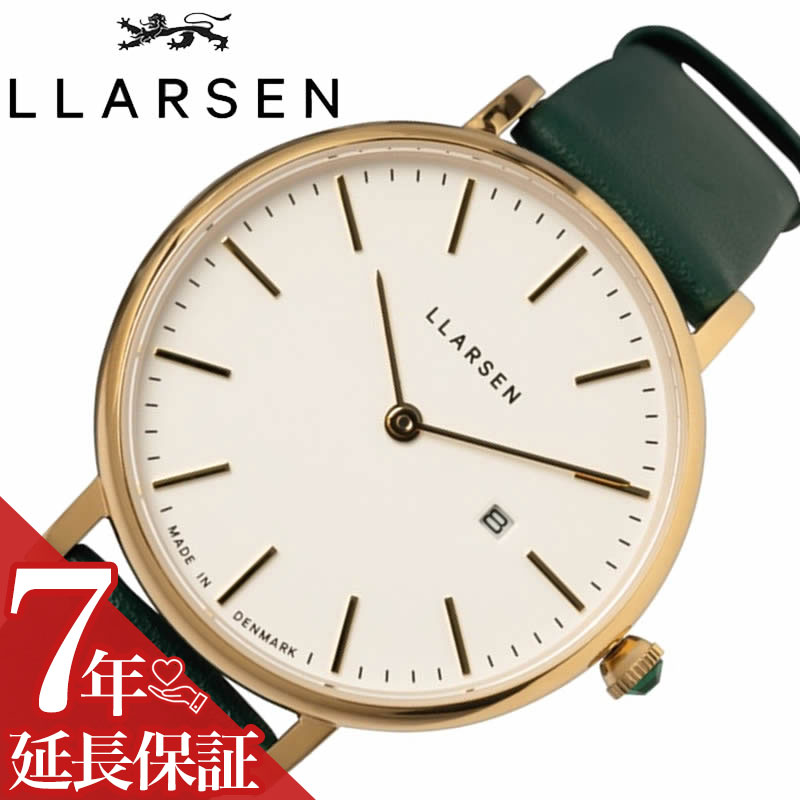 エルラーセン 腕時計 LLARSEN 時計 エルヴィラ ELVIRA 女性 向け レディース 日本製クォーツ (電池式) LL156GWGM [ 人気 定番 おすすめ おしゃれ ブランド 恋人 彼氏 夫 旦那 誕生日 結婚 記念日 プレゼント ギフト ]｜腕時計ギフトのパピヨン