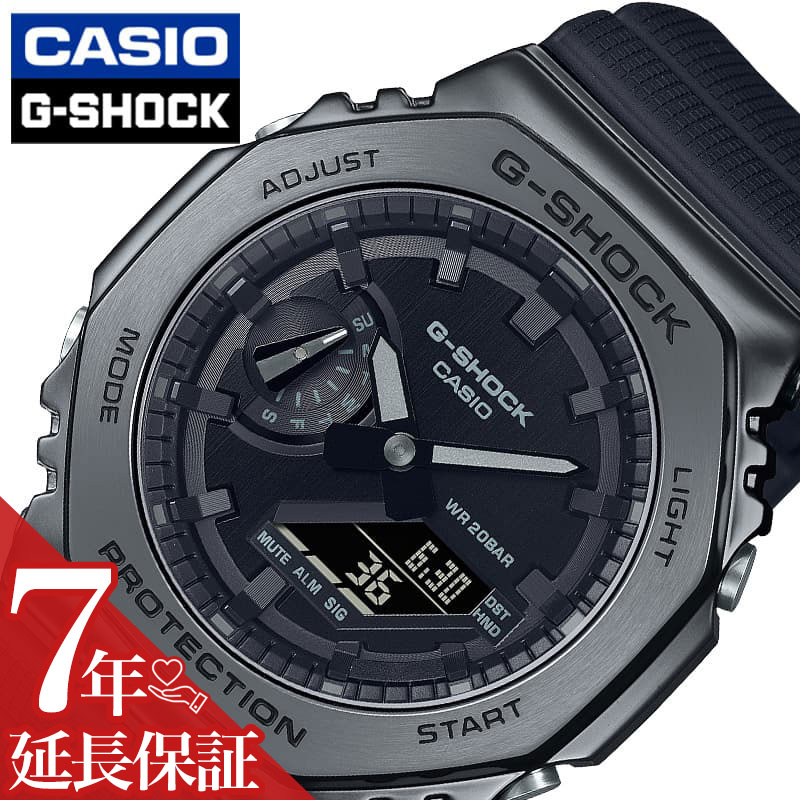 カシオ 腕時計 CASIO 時計 カシオ CASIO Gショック ブラックアウト G-SHOCK METEL COVERED 男性 向け メンズ メタル オールブラック GM-2100BB-1AJF 人気 おすすめ おしゃれ ブランド プレゼント ギフト 防水 アウトドア キャンプ フェス 頑丈 8角形 八角形 オクタゴン
