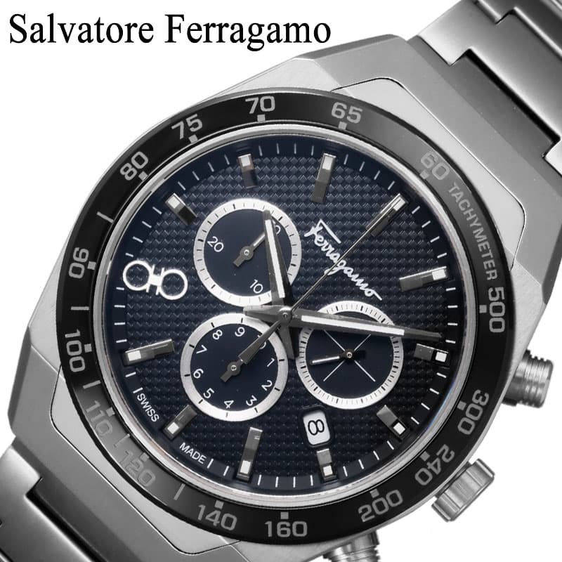 サルバトーレフェラガモ 腕時計 Salvatore Ferragamo 時計 SLX クロノ SLX CHRONO 男性 向け メンズ スイス 製 スイスメイドビジネス シンプル きれいめ 万能 知的 センス 上品 贈り物 彼氏 旦那 夫 SFHR00420 人気 おすすめ おしゃれ ブランド プレゼント ギフト 90,569円