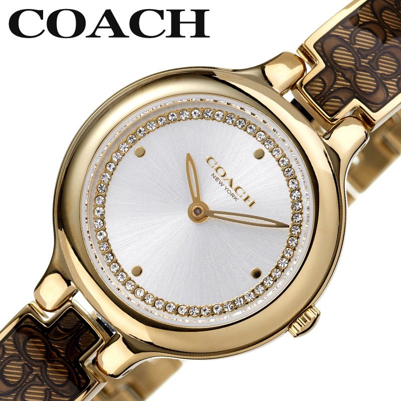 【最大12,000円引き】【30%OFF】コーチ 腕時計 COACH 時計 チェルシー レディース 腕時計 シルバー クォーツ 女性 アナログ シンプル 華奢 小さめ おしゃれ 大人 バングル ブレスレット アクセサリー 彼女 嫁 さん 妻 お母さん 母親 母 ママ 友達 14504330 人気 おすすめ|腕時計ギフトのパピヨン