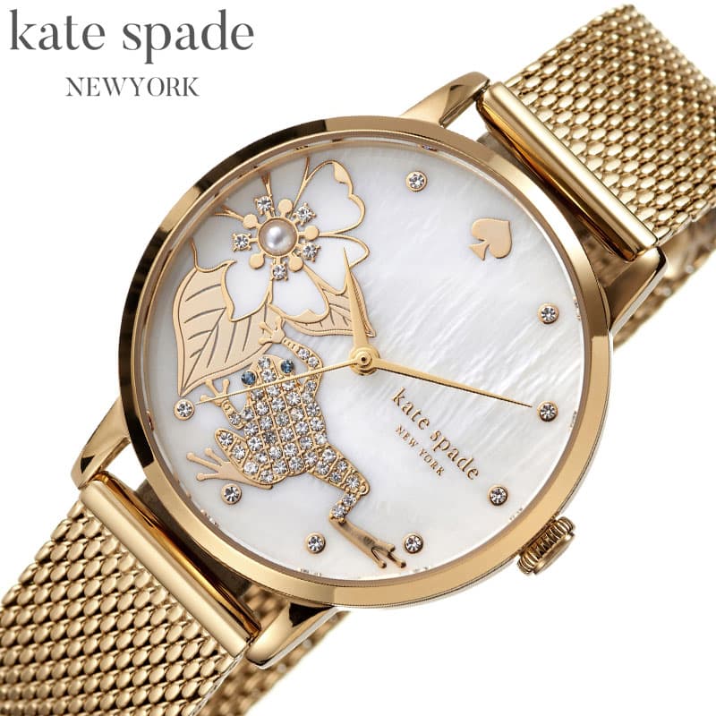 楽天市場】【公式】ホランド グレー レザー ウォッチ kate spade new