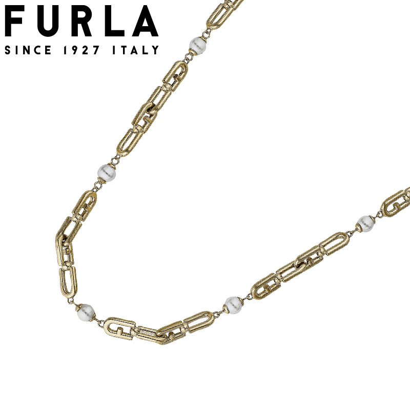 【FURLA】国内発送 ネックレス フルラ CHAINED LOGO NECKLACE Amazon.com: FURLA CHAINED LOGO Women's Necklace (Model