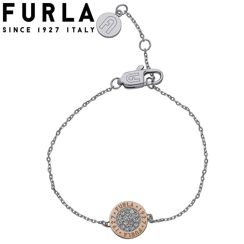 フルラ アクセサリー FURLA ブレスレット フルラ FURLA シジッロ ブレスレット SIGILLO BRACELET ピンクゴールド、シルバー 女性 向け レディース FJ1119BTU 人気 おすすめ おしゃれ ブランド プレゼント ギフト|腕時計ギフトのパピヨン