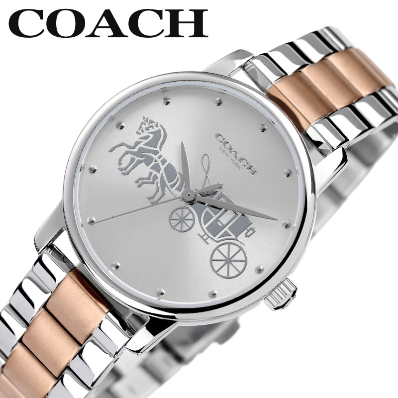 楽天市場】COACH 14503942 コーチ グランド クオーツ レディース