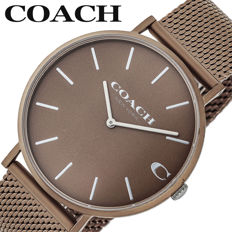 コーチ 腕時計 COACH 時計 コーチ COACH チャールズ Charles ブラウン 男性 向け メンズ CO-14602471 人気 おすすめ おしゃれ ブランド プレゼント ギフト