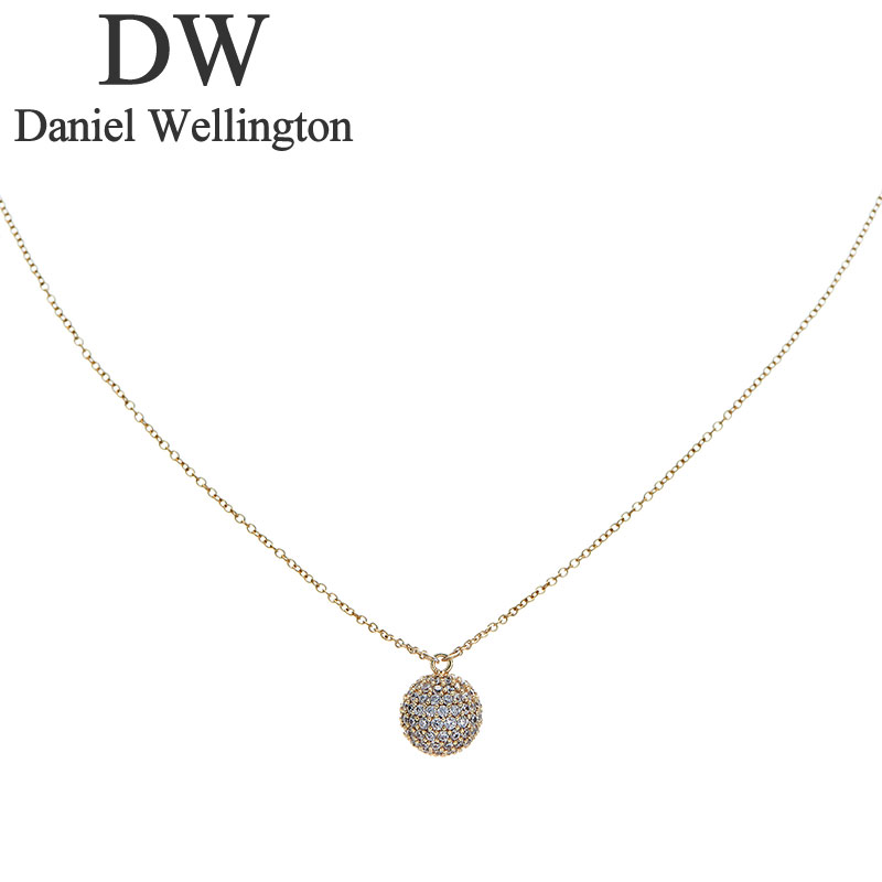 ダニエル ウェリントン アクセサリー Daniel Wellington ネックレス パヴェ クリスタル ペンダント ネックレス Pav Crystal Pendant Necklace G G ゴールド 女性 向け レディース DW00400640 人気 おすすめ おしゃれ ブランド プレゼント ギフト