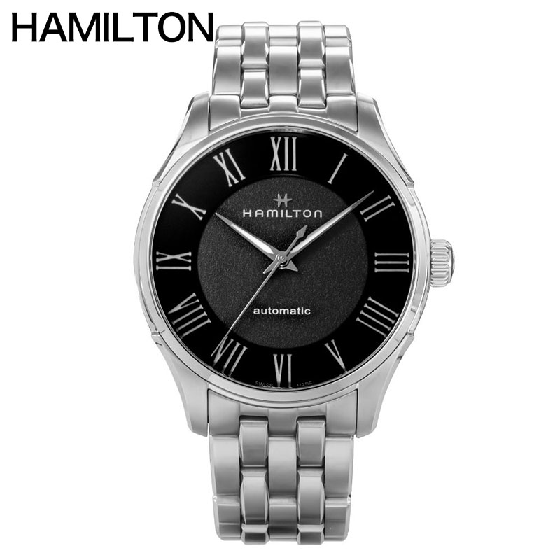 ハミルトン 腕時計 HAMILTON 時計 ハミルトン HAMILTON ジャズマスター JAZZ MASTER Auto ブラック 男性 向け メンズ 機械式 自動巻き H42535130 人気 おすすめ おしゃれ ブランド プレゼント ギフト