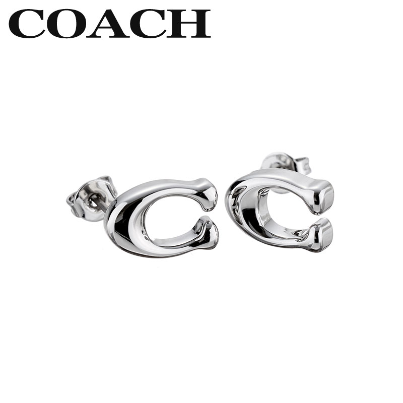 コーチ ピアス 448375GLD100 ホワイト 楽天市場】コーチ ピアス COACH レディース 女性 アクセサリー