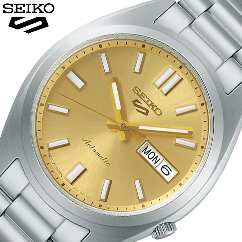 楽天市場】SEIKO セイコー SEIKO 5 ファイブスポーツ SNZF22J1 金