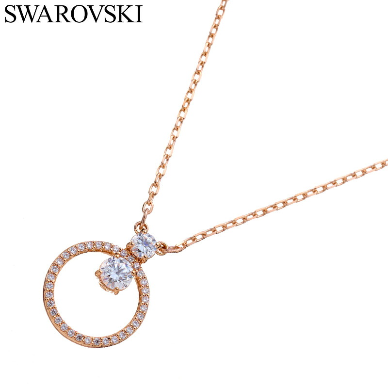 スワロフスキー アクセサリー Swarovski ネックレス レディース アクセサリー クリスタル部分:ホワイト SW-5692266 人気 おすすめ おしゃれ 上品 華やか ジュエリー ラグジュアリー かわいい 光沢 彼女 嫁 友達 女友達 誕生日 お祝い 記念日 ブランド プレゼント ギフト