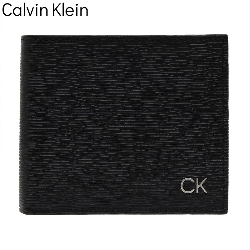 カルバンクライン 二つ折り財布 Calvin Klein 財布 二つ折り財布 Billfold With Coin Pocket ブラック 男性 向け メンズ 31CK130008 人気 おすすめ おしゃれ ブランド プレゼント ギフト