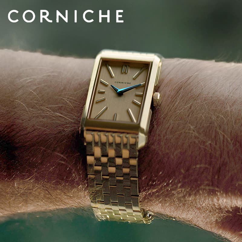 コーニッシュ 腕時計 CORNICHE 時計 ヴィジョネア Visionnaire メンズ 腕時計 ゴールド ステンレス ベルト CW-104376 シンプル カジュアル かっこいい ビジネス スーツスタイル シック ファッション 彼氏 夫 誕生日 人気 おすすめ おしゃれ ブランド プレゼント ギフト|腕時計ギフトのパピヨン