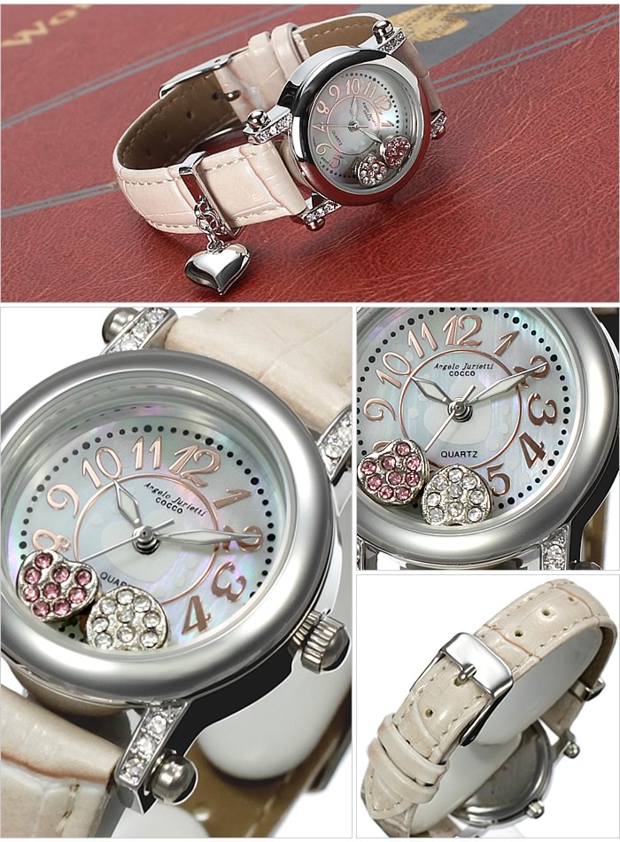 【楽天市場】【プレゼントにピッタリ】アンジェロジュリエッティ Angelo Jurietti 時計 腕時計 レディース かわいい プチプラ