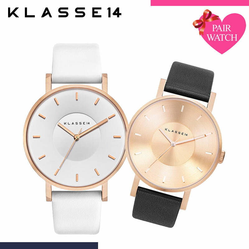 時間指定不可 楽天市場 ペア価格 ペアウォッチ クラス14 腕時計 Klasse14 時計 ペア ウォッチ クラス 14 Klasse 14 クラスフォーティーン メンズ レディース セット 人気 ブランド 旦那 妻 嫁 夫 彼氏 彼女 夫婦 お揃い カップル プレゼント 革ベルト レザー