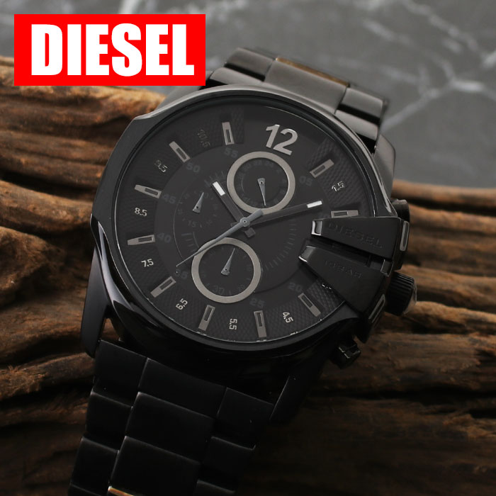 楽天市場 ディーゼル 時計 Diesel 腕時計 ディーゼル腕時計 ディーゼル時計 Diesel時計 メンズ 男性 向け 用 Dz4180 ブランド 人気 彼氏 夫 旦那 プレゼント おすすめ マスターチーフ 定番 クロノグラフ オールブラック おしゃれ 黒 ブラック かっこいい 腕時計ギフトの